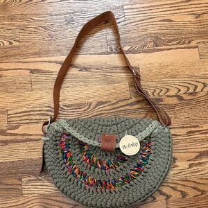 Bulerias Boho Multicolor Woven Shoulder Bag